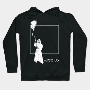 Ladytron / Minimalist Graphic Artwork Design Hoodie